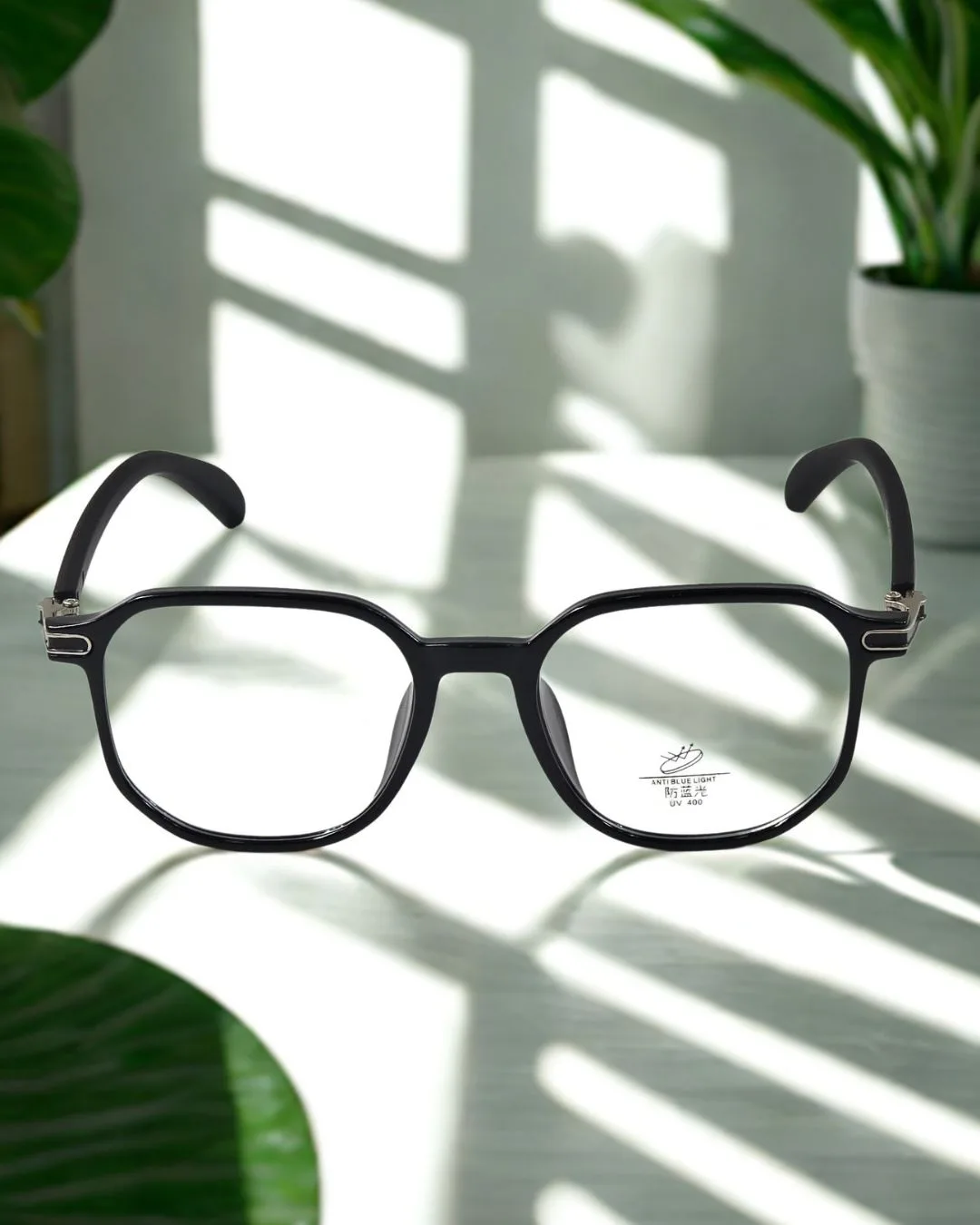 Blurkart Premium Square Acetate Glasses – Blue Light Protection (Unisex) view 3