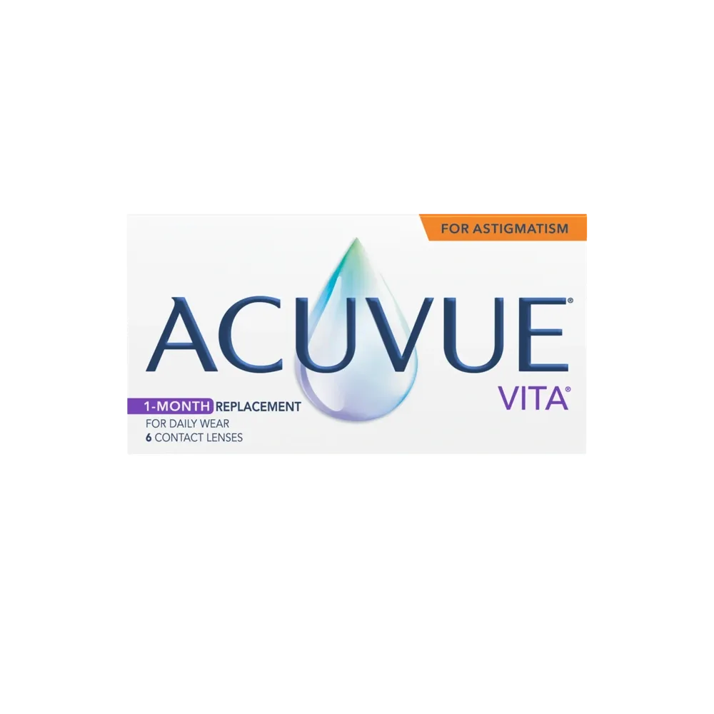 ACUVUE® VITA® for ASTIGMATISM Monthly Toric Contact Lenses – 6 Lens Pack