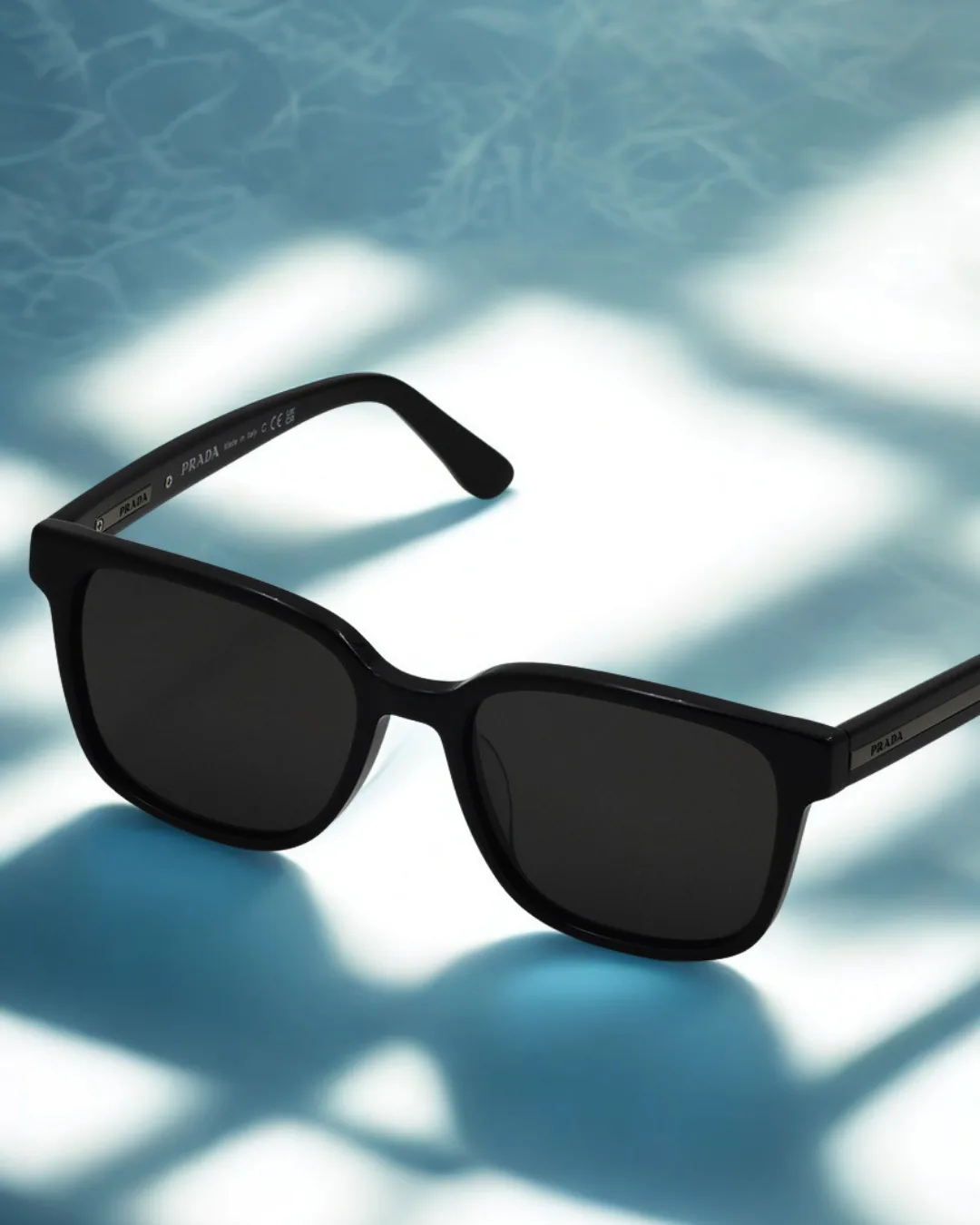 Obsidian Square Acetate Sunglasses