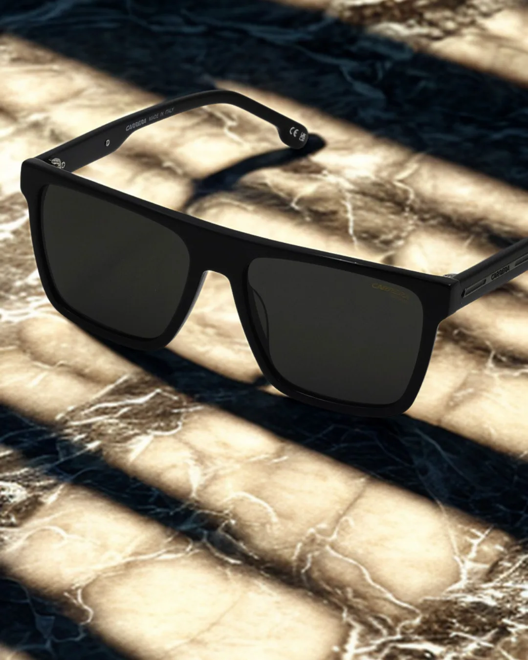 Obsidian Square Acetate Sunglasses